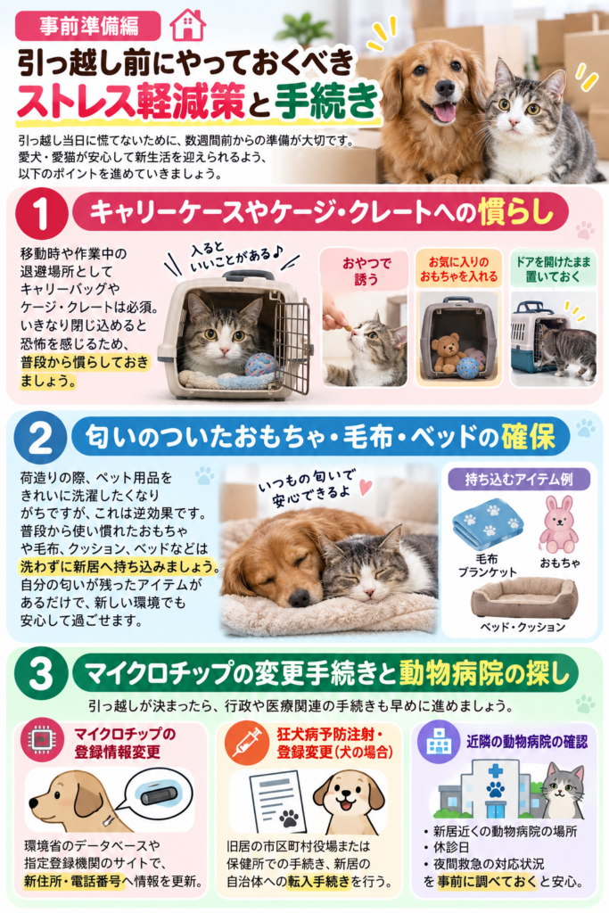 2. 【事前準備編】引っ越し前にやっておくべきストレス軽減策と手続き